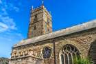 St. Saviours Church, Dartmouth, Devon, England. Church originally founded in 1372. . Art Print
